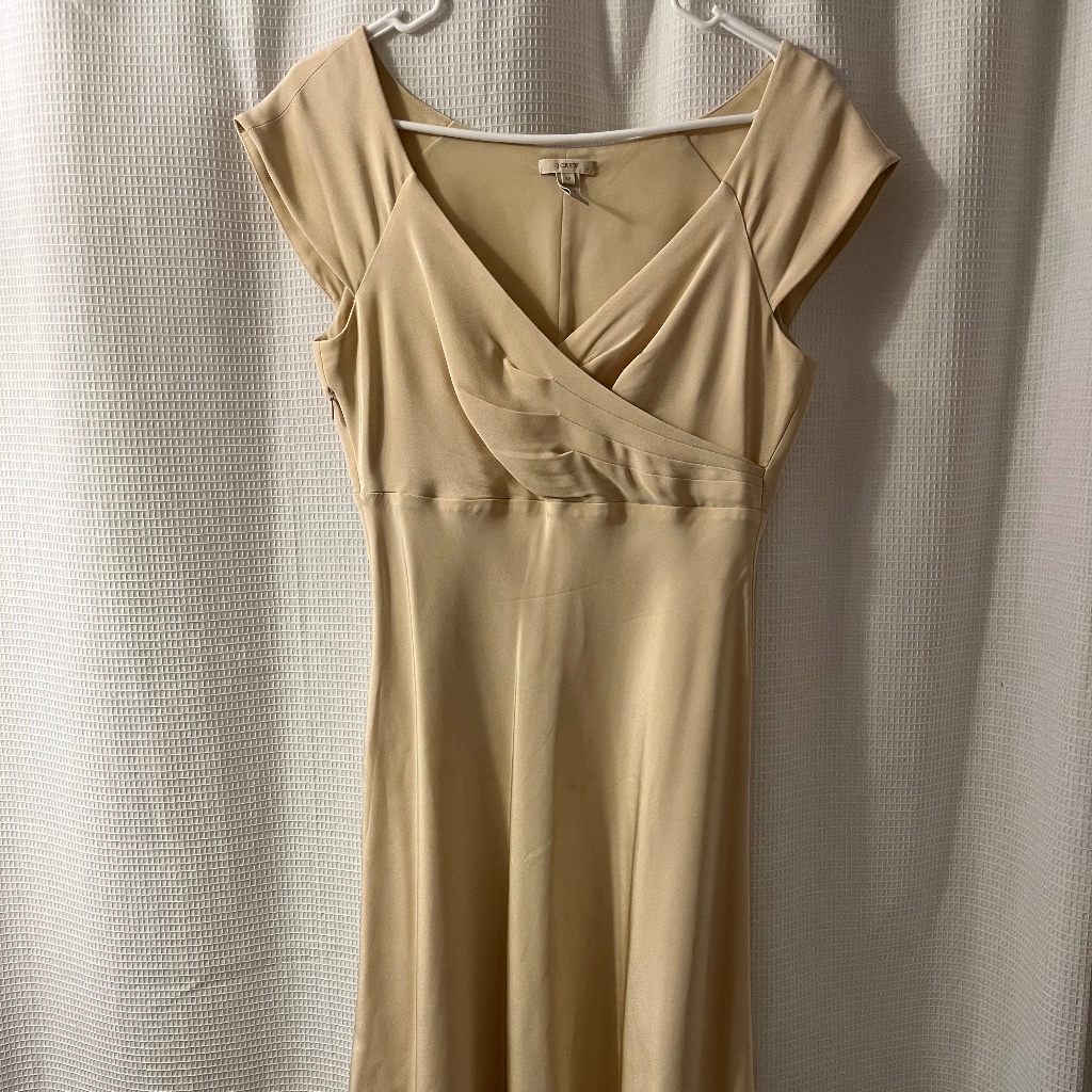 Jcrew Silk Ivory Dress Size 8